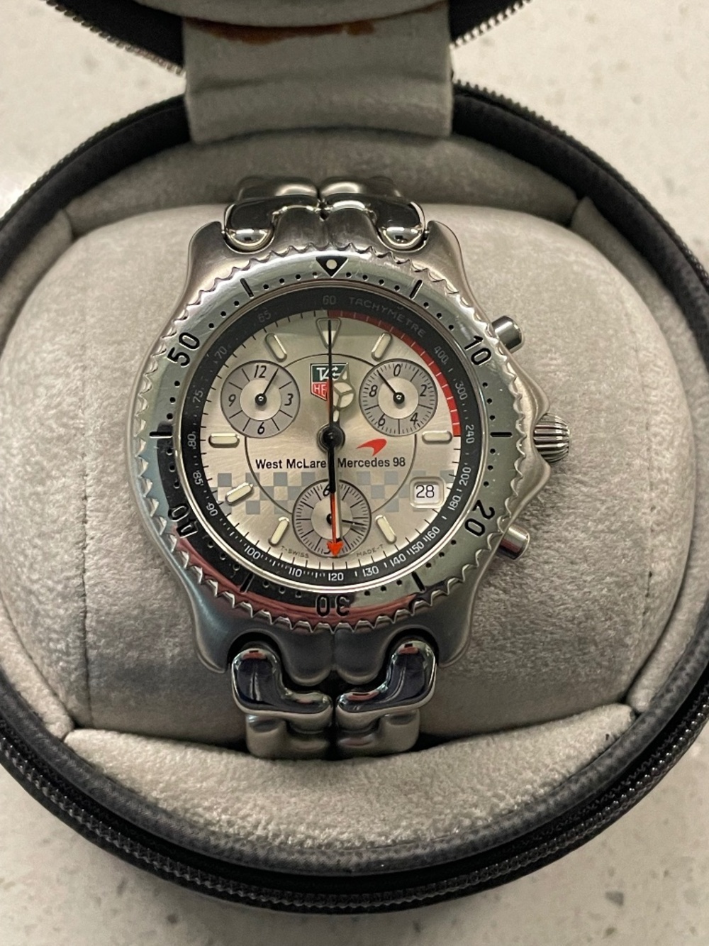 Tag Heuer West McLaren Mercedes 98 Limited Edition Quartz Chronograph Watch.